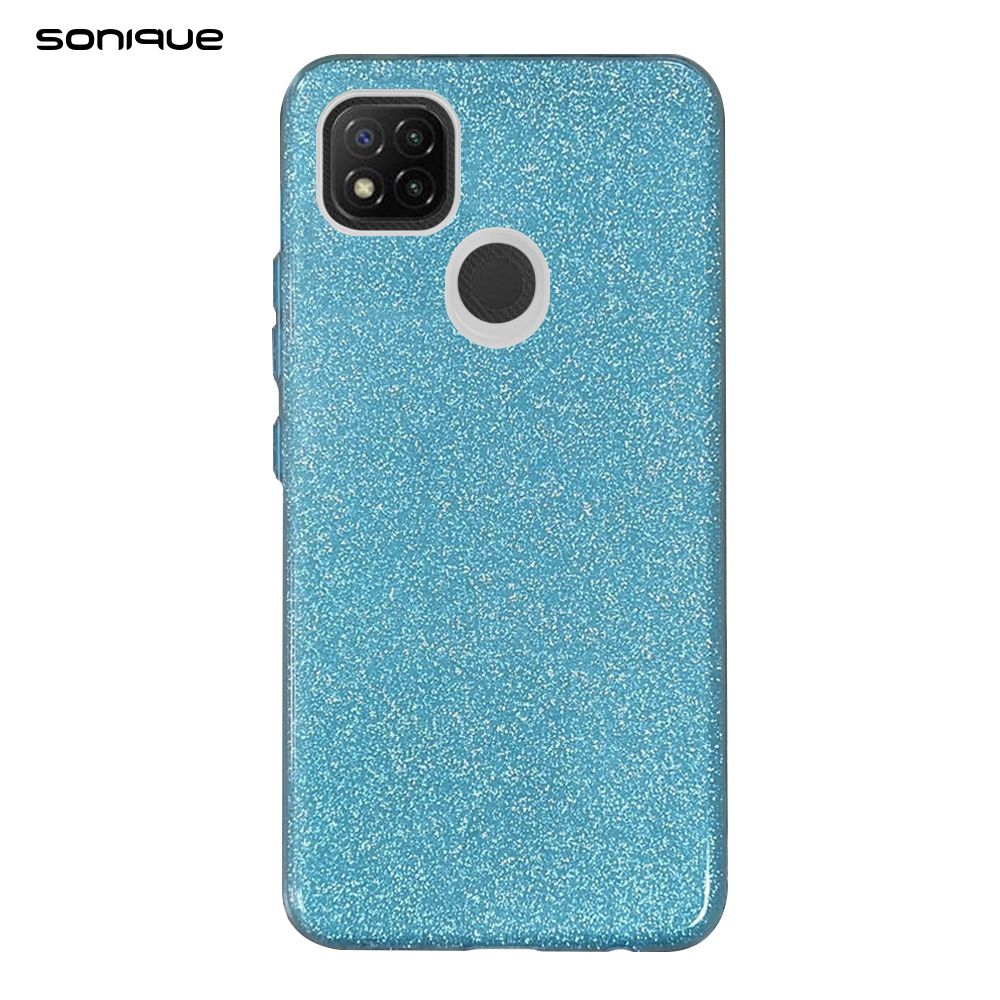 Θήκη Σιλικόνης Sonique Shiny Xiaomi Redmi 9C Γαλάζιο