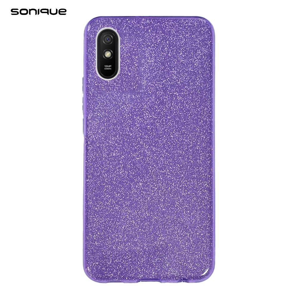 Θήκη Σιλικόνης Sonique Shiny Xiaomi Redmi 9A / Redmi 9AT Μωβ