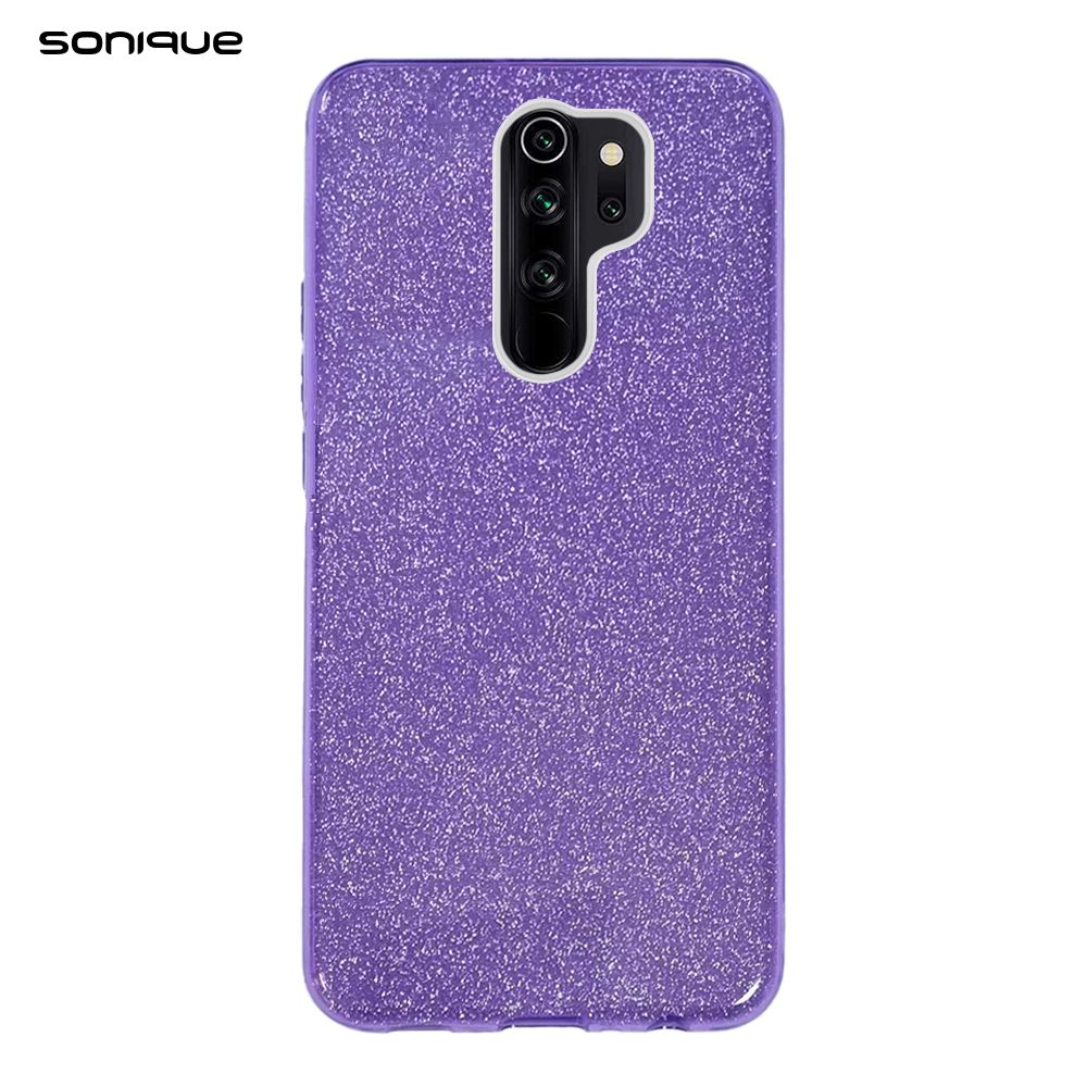 Θήκη Σιλικόνης Sonique Shiny Xiaomi Redmi 9 Μωβ