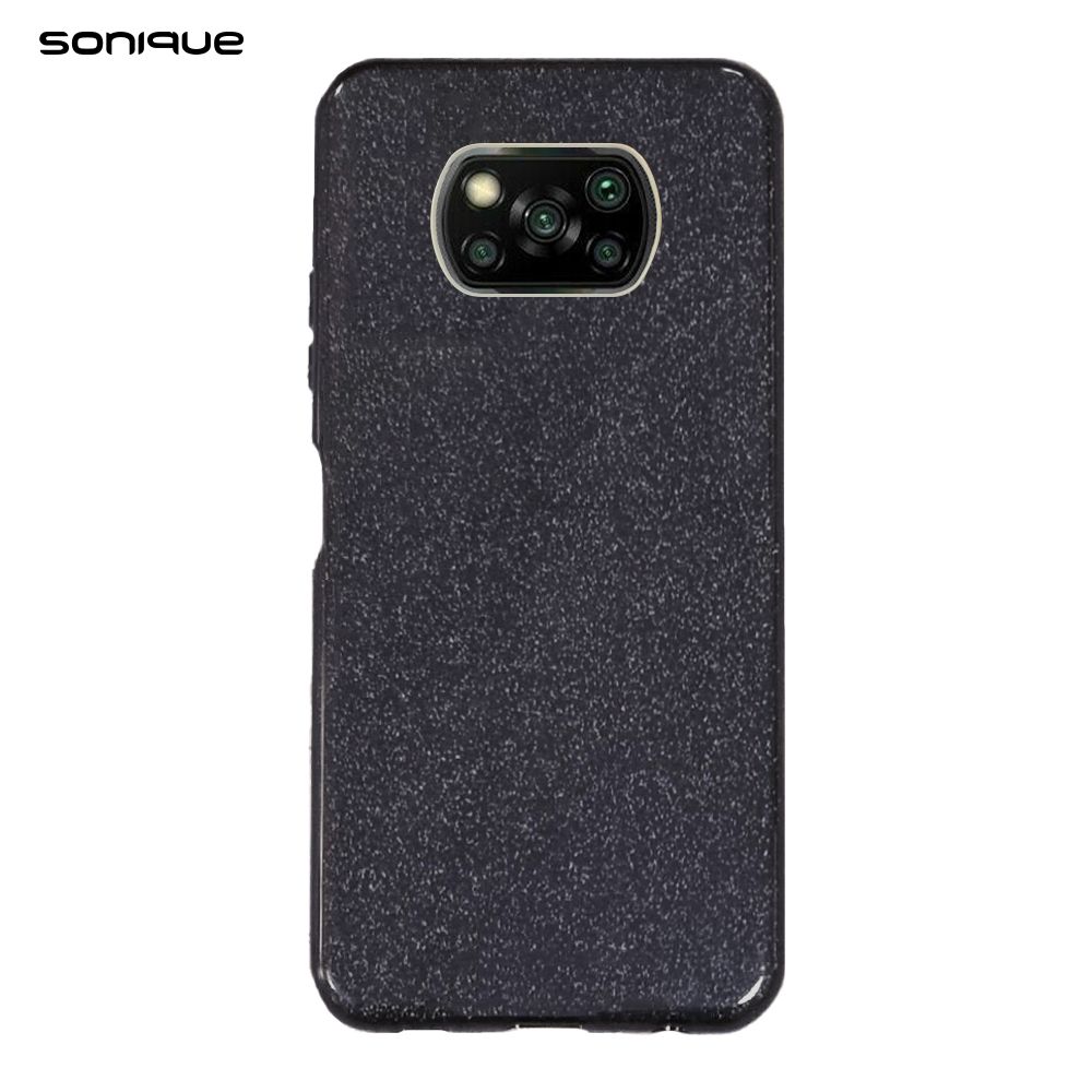 Θήκη Σιλικόνης Sonique Shiny Xiaomi Poco X3 NFC / Poco X3 Pro Μαύρο