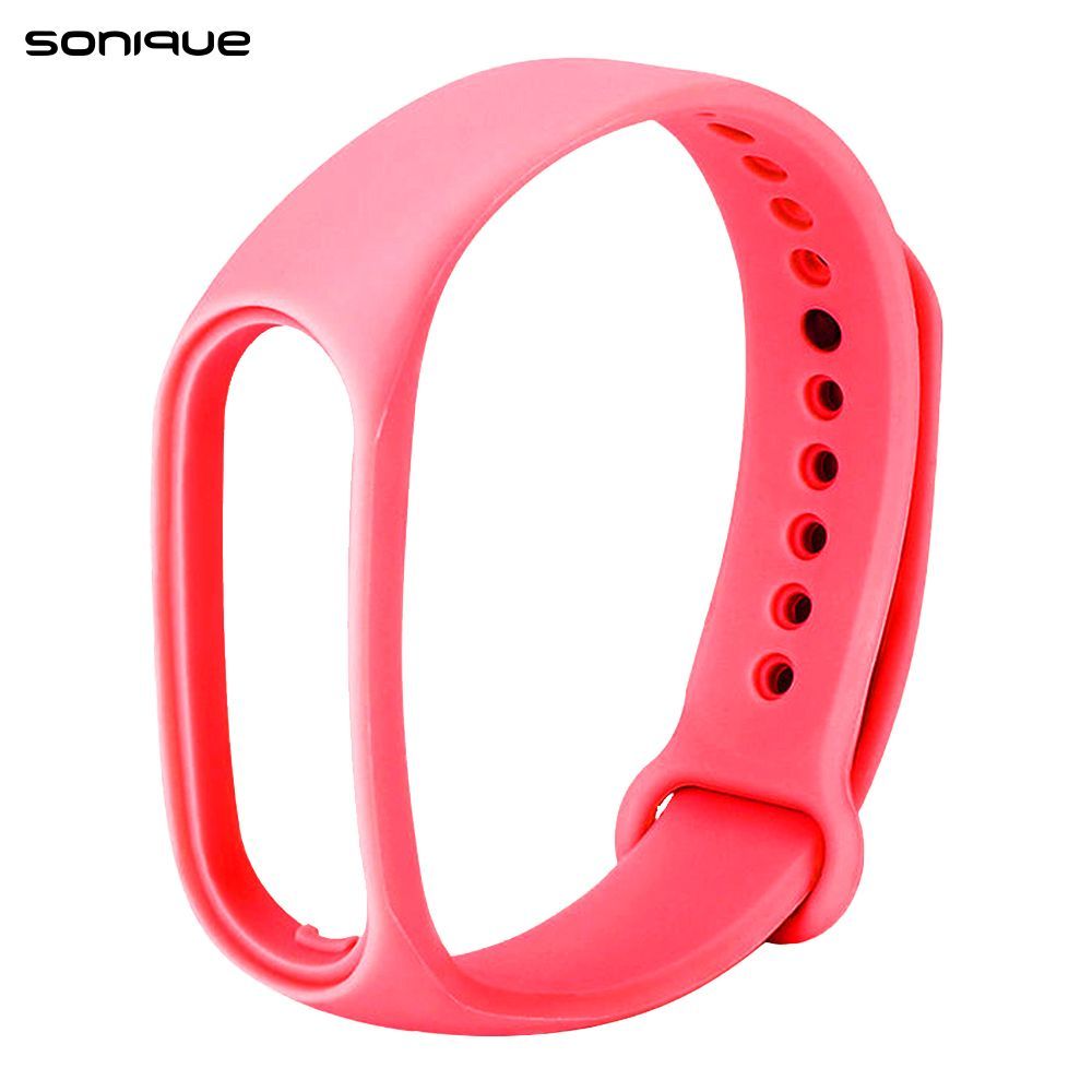 Λουράκι Σιλικόνης Sonique Color για Xiaomi Mi Band 7 Φούξια