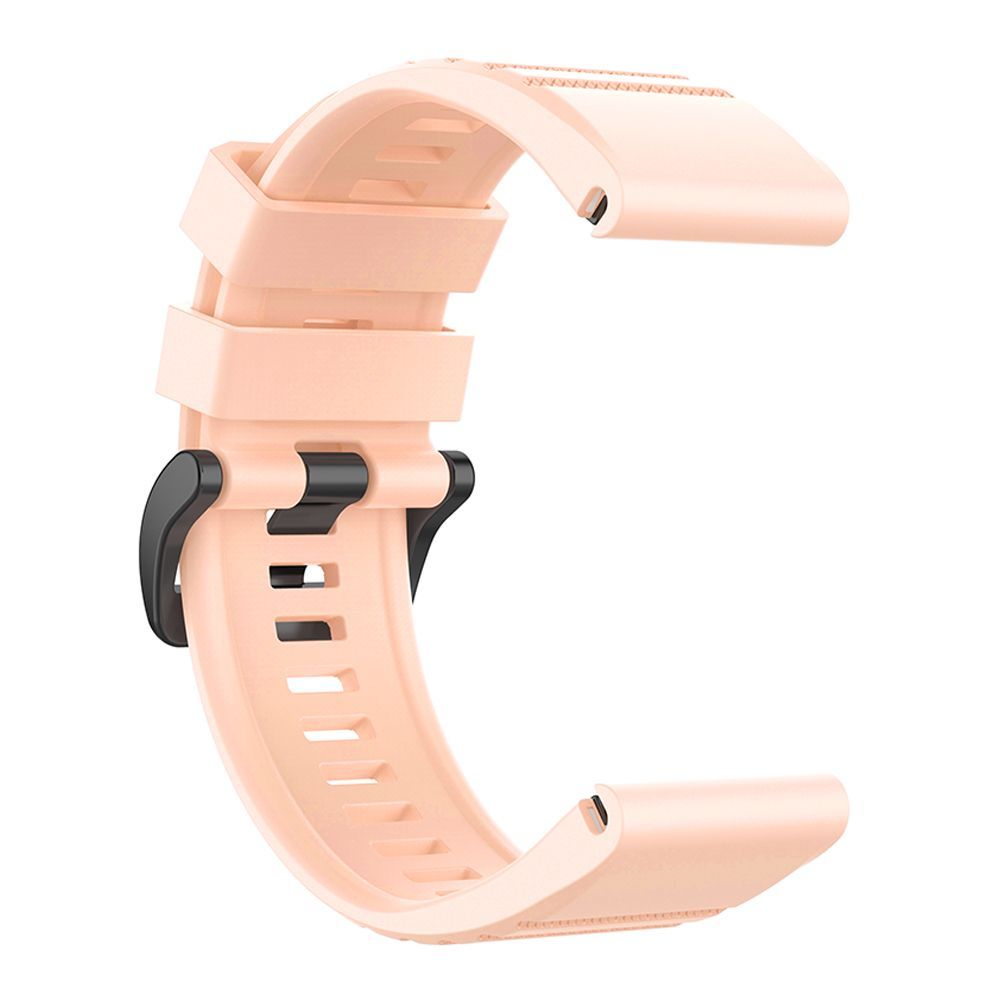 Λουράκι Σιλικόνης Stripe Band Sonique 26mm για Garmin Fenix 3/3HR/5X/5X PLUS/6X/6X PRO/7X/Tactix 7/Tactix Delta/Enduro Ροζ