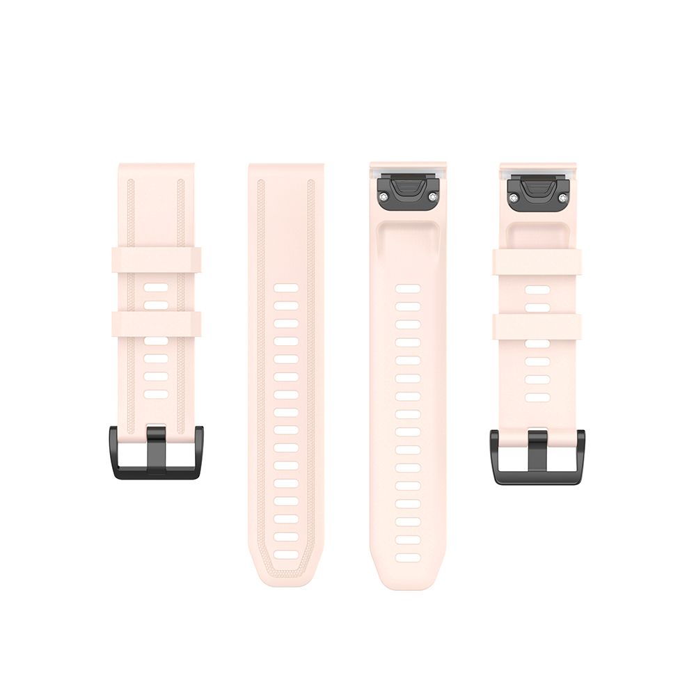 Λουράκι Σιλικόνης Stripe Dot Band Sonique 20mm για Garmin Fenix 7S/5S/5S Plus/6S/6S Pro/instinct 2S Ροζ