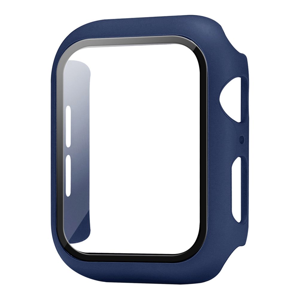 Θήκη Προστασία PC + Tempered Glass Sonique για Apple Watch Apple Watch 4/5/6/SE/SE 2/SE 3 44mm Μπλε Σκούρο