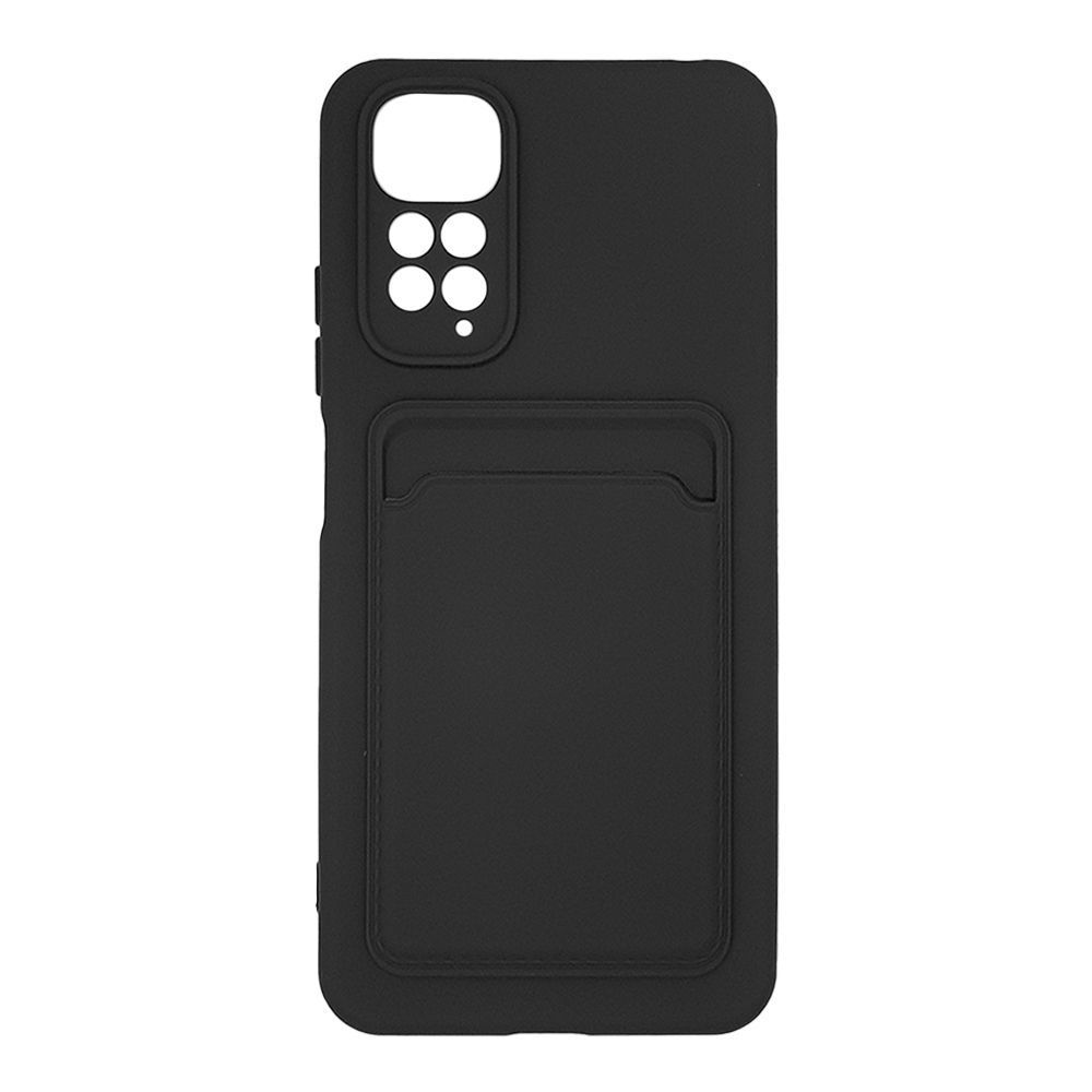Θήκη Σιλικόνης Sonique Card Case Xiaomi Redmi Note 11 4G / Redmi Note 11S Μαύρο