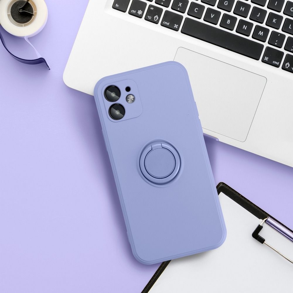 Θήκη Σιλικόνης Ring Case Xiaomi Redmi Note 11 4G / Redmi Note 11S Λιλά