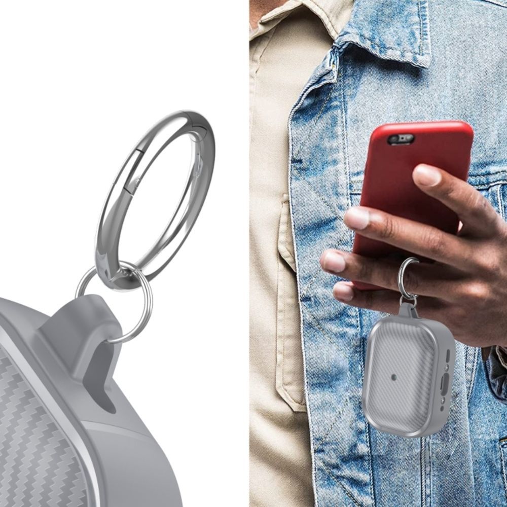 Θήκη Σιλικόνης Sonique Carbon Brushed για AirPods Pro 2 Σκούρο Γκρι