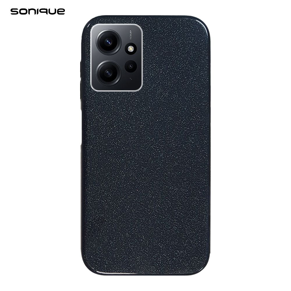 Θήκη Σιλικόνης Sonique Shiny Xiaomi Redmi Note 12 4G Μαύρο