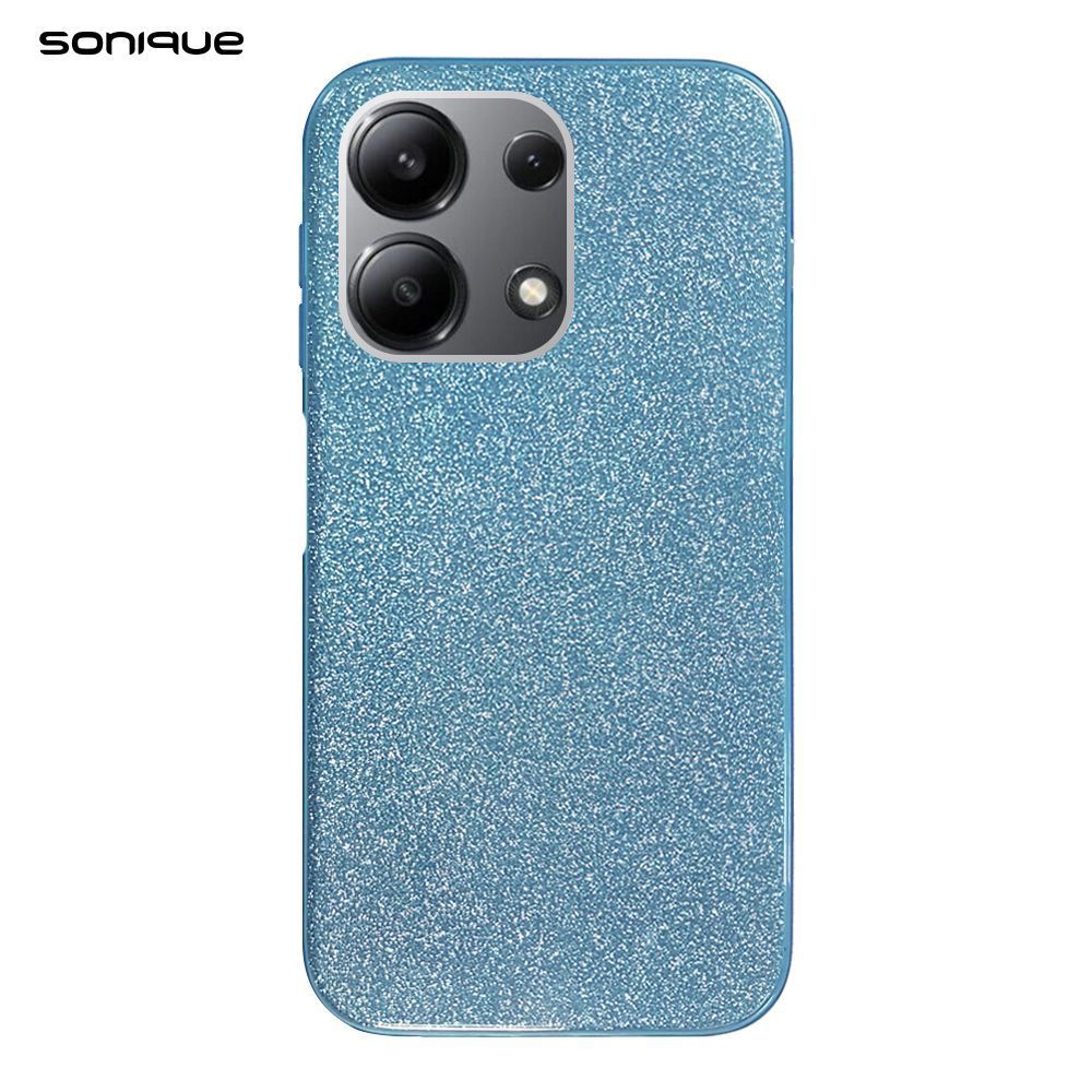 Θήκη Σιλικόνης Sonique Shiny Xiaomi Redmi Note 13 4G Γαλάζιο