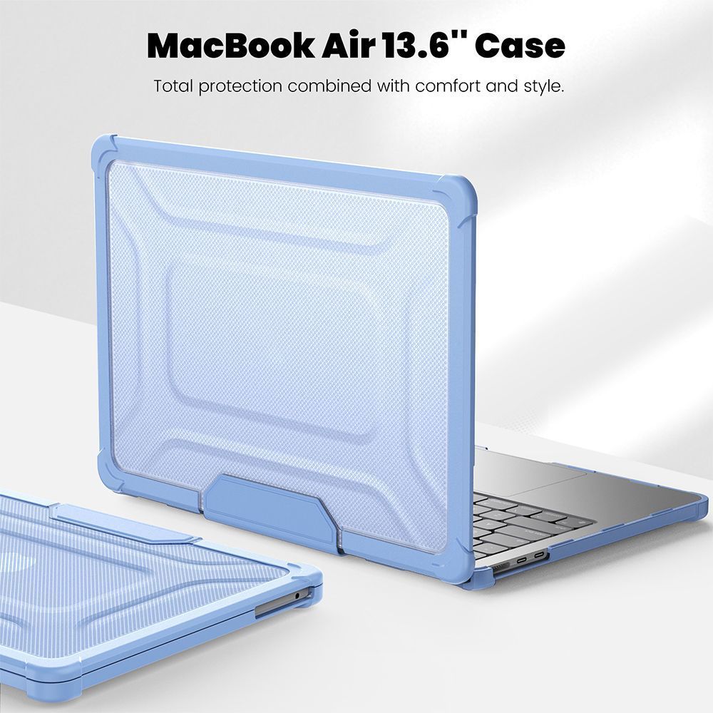 Θήκη για MacBook Sonique Icy με Βάση Στήριξης Apple MacBook Air 13.6" 2022 Γαλάζιο