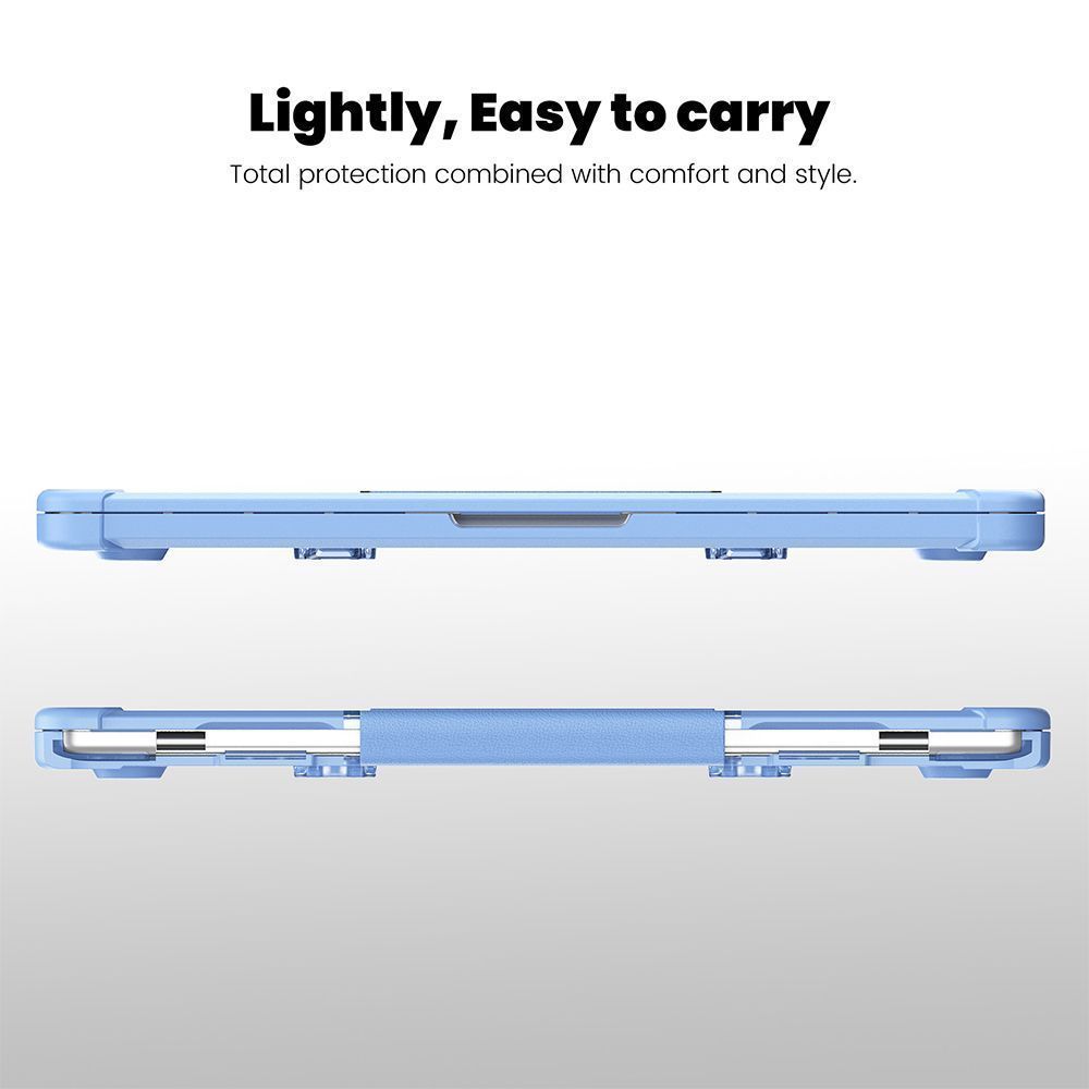 Θήκη για MacBook Sonique Icy με Βάση Στήριξης Apple MacBook Air 13.6" 2022 Γαλάζιο
