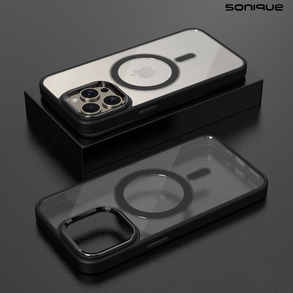 Θήκη Magnetic MagMetal Sonique Apple iPhone 13 Pro Μαύρο