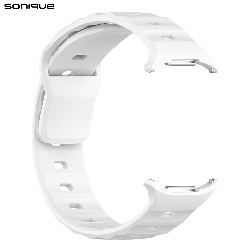 Λουράκι Σιλικόνης ColorWave Sonique για Samsung Galaxy Watch 7 Ultra (47mm) Λευκό