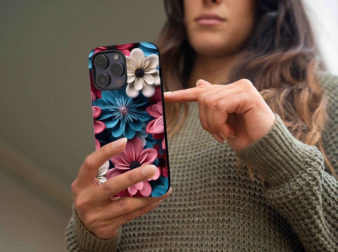Θήκη Sonique 3D Flower Series για Samsung Galaxy A05s 4G Ροζ 01
