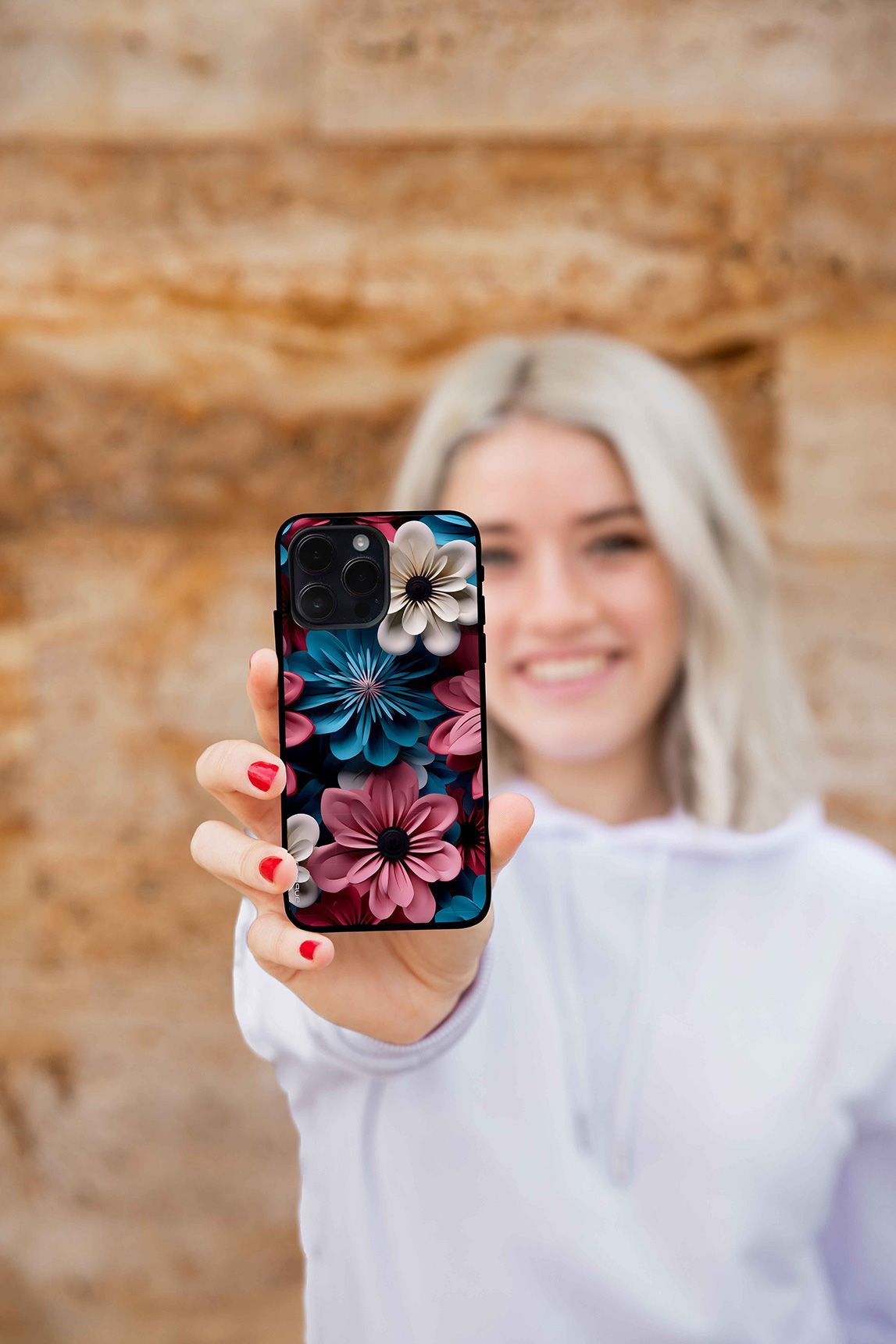 Θήκη Sonique 3D Flower Series για Samsung Galaxy A05s 4G Ροζ 01