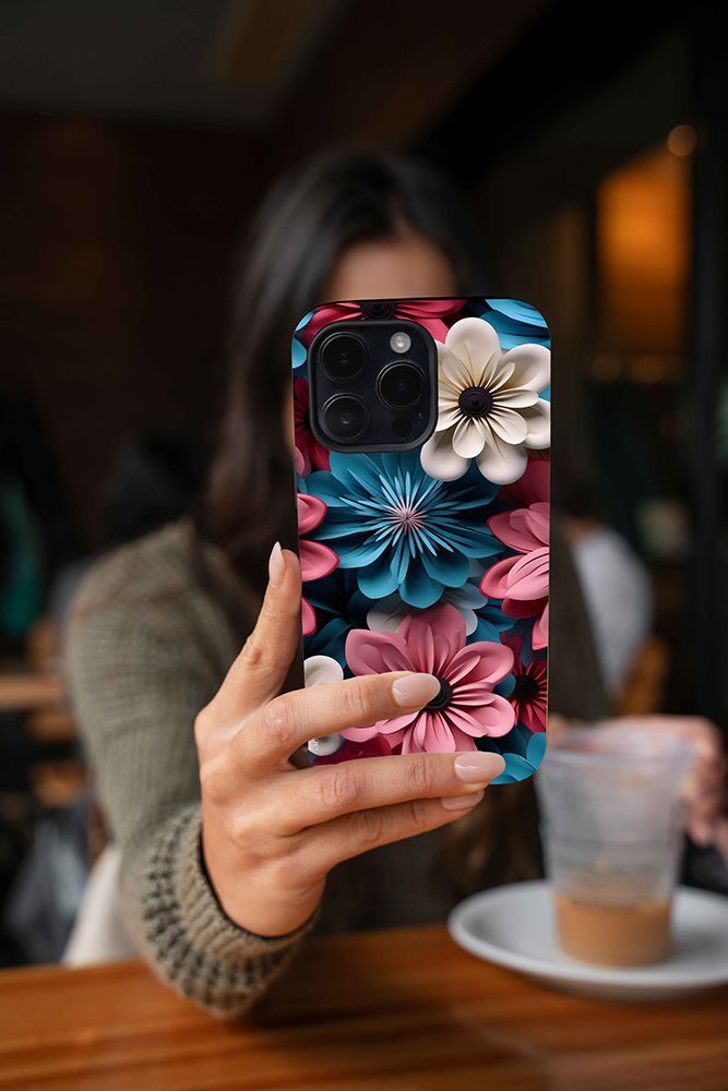 Θήκη Sonique 3D Flower Series για Xiaomi Redmi 12C Ροζ 01