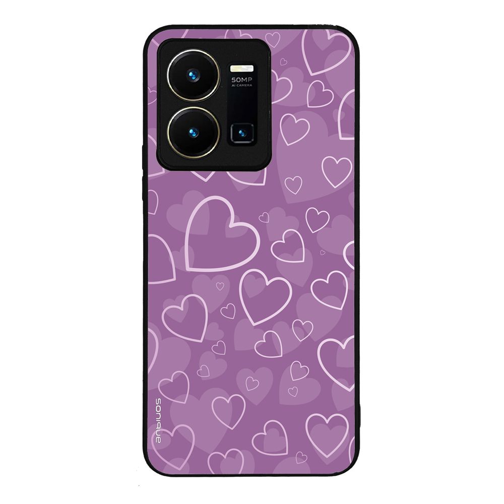 Θήκη Sonique Heart Series για VIVO Y35 4G / VIVO Y22 / VIVO Y22S Βιολετί