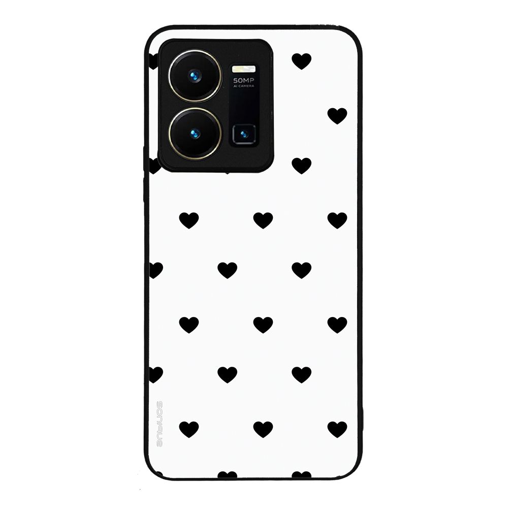 Θήκη Sonique Heart Series για VIVO Y35 4G / VIVO Y22 / VIVO Y22S Λευκό