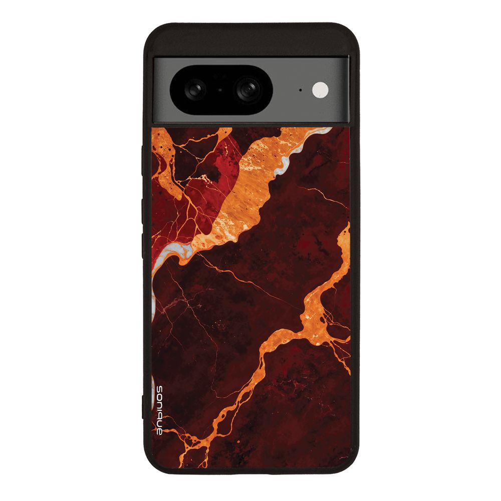 Θήκη Sonique Marble Series για Google Pixel 8 5G Κόκκινο