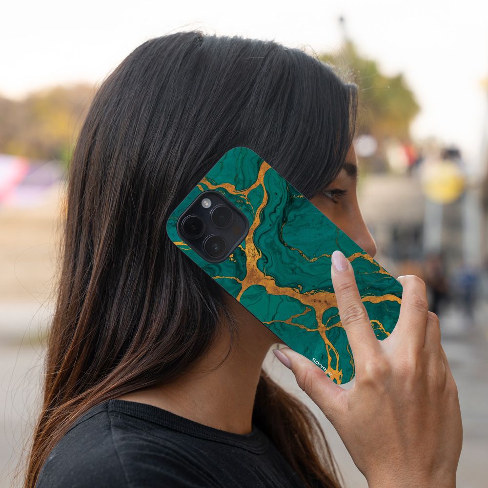 Θήκη Sonique Marble Series για Google Pixel 9 Pro 5G Πράσινο