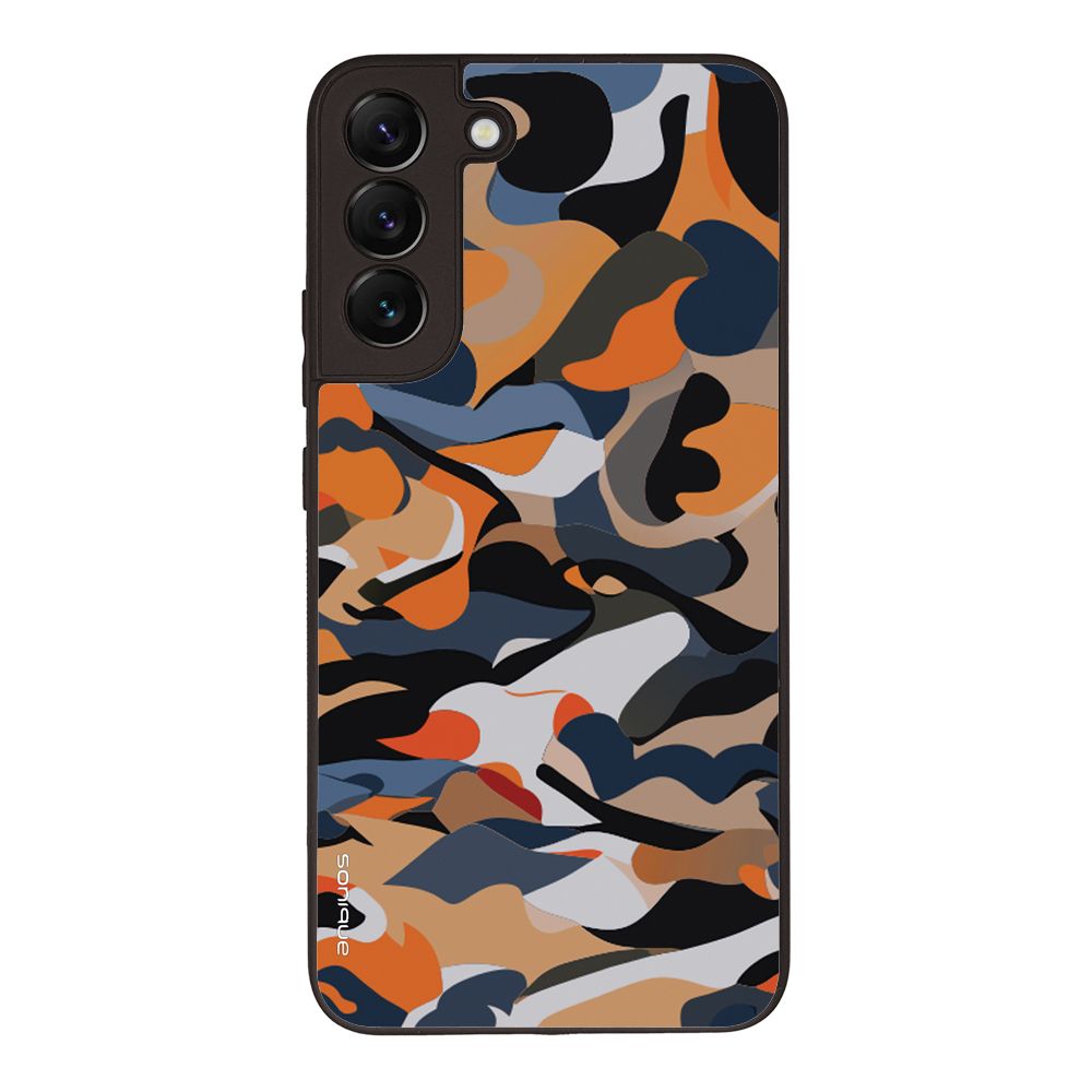 Θήκη Sonique Camouflage Army Series για Samsung Galaxy S22 Plus Πορτοκαλί