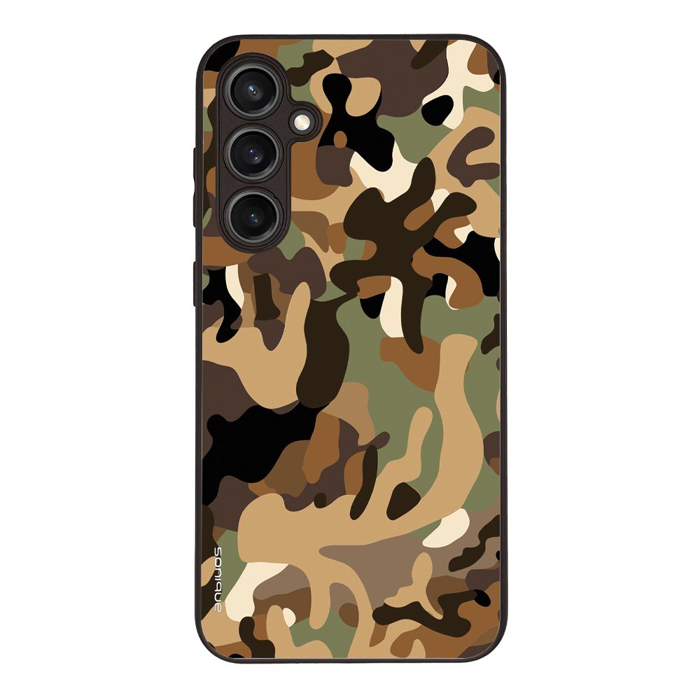 Θήκη Sonique Camouflage Army Series για Samsung Galaxy S23 FE Καφέ
