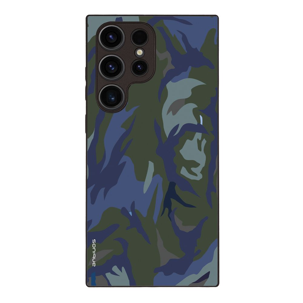 Θήκη Sonique Camouflage Army Series για Samsung Galaxy S23 Ultra Μπλε 01