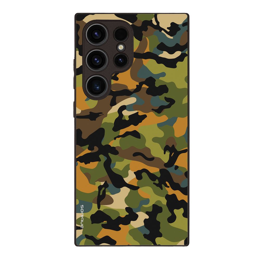Θήκη Sonique Camouflage Army Series για Samsung Galaxy S24 Ultra Πράσινο 01