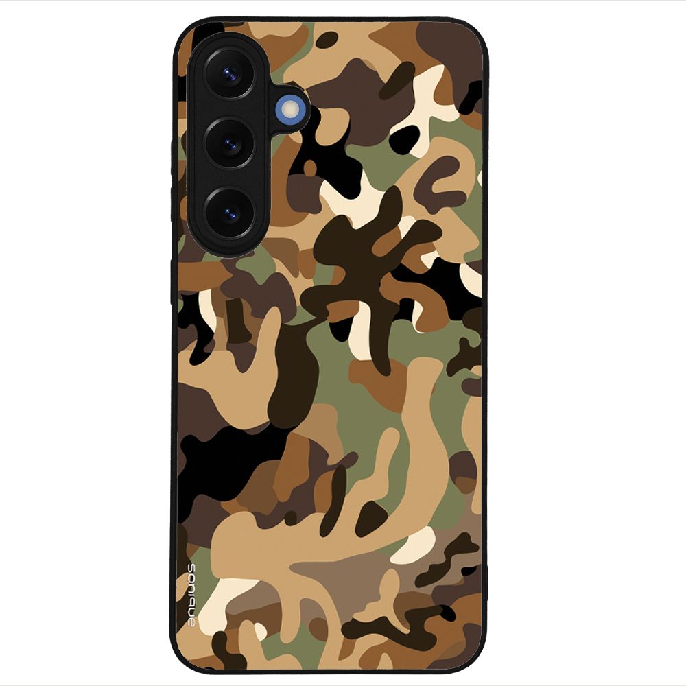Θήκη Sonique Camouflage Army Series για Samsung Galaxy S25 Plus Καφέ