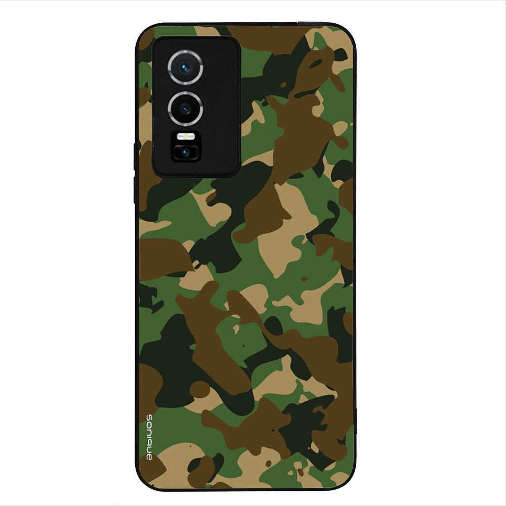 Θήκη Sonique Camouflage Army Series για VIVO Y74s / VIVO Y76 5G Πράσινο