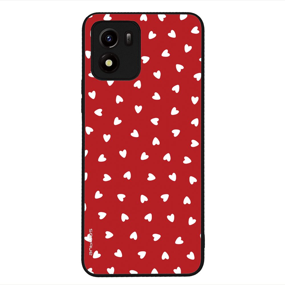 Θήκη Sonique Heart Series για VIVO Y01 4G Κόκκινο