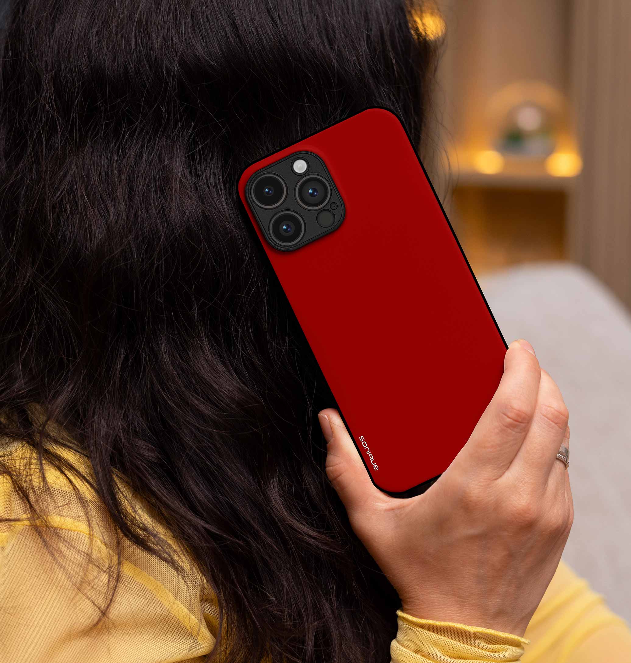 Θήκη Sonique ColorBloc Series για Vivo VIVO Y36 4G / VIVO Y36 5G / VIVO Y27 5G / VIVO Y27s Κόκκινο