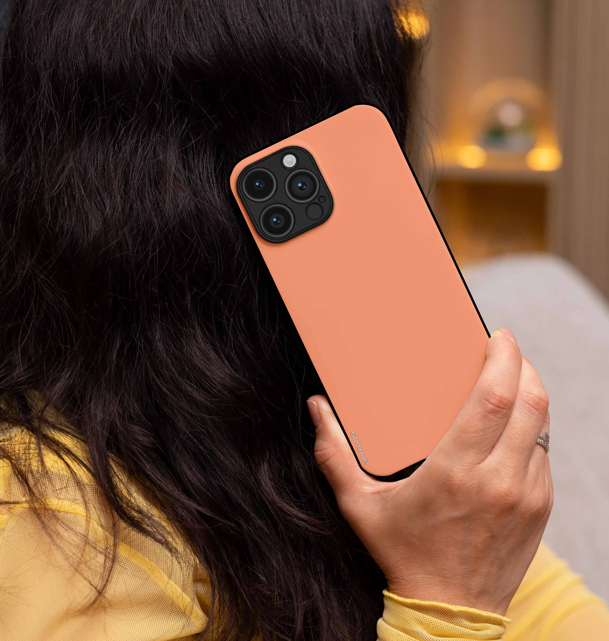 Θήκη Sonique ColorBloc Series για Vivo VIVO Y36 4G / VIVO Y36 5G / VIVO Y27 5G / VIVO Y27s Κοραλί