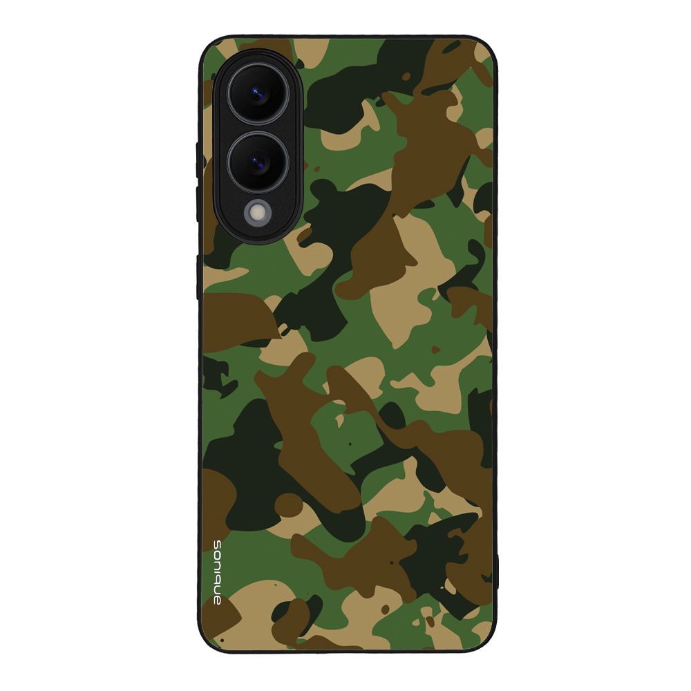 Θήκη Sonique Camouflage Army Series για Samsung Galaxy S25 Edge Πράσινο