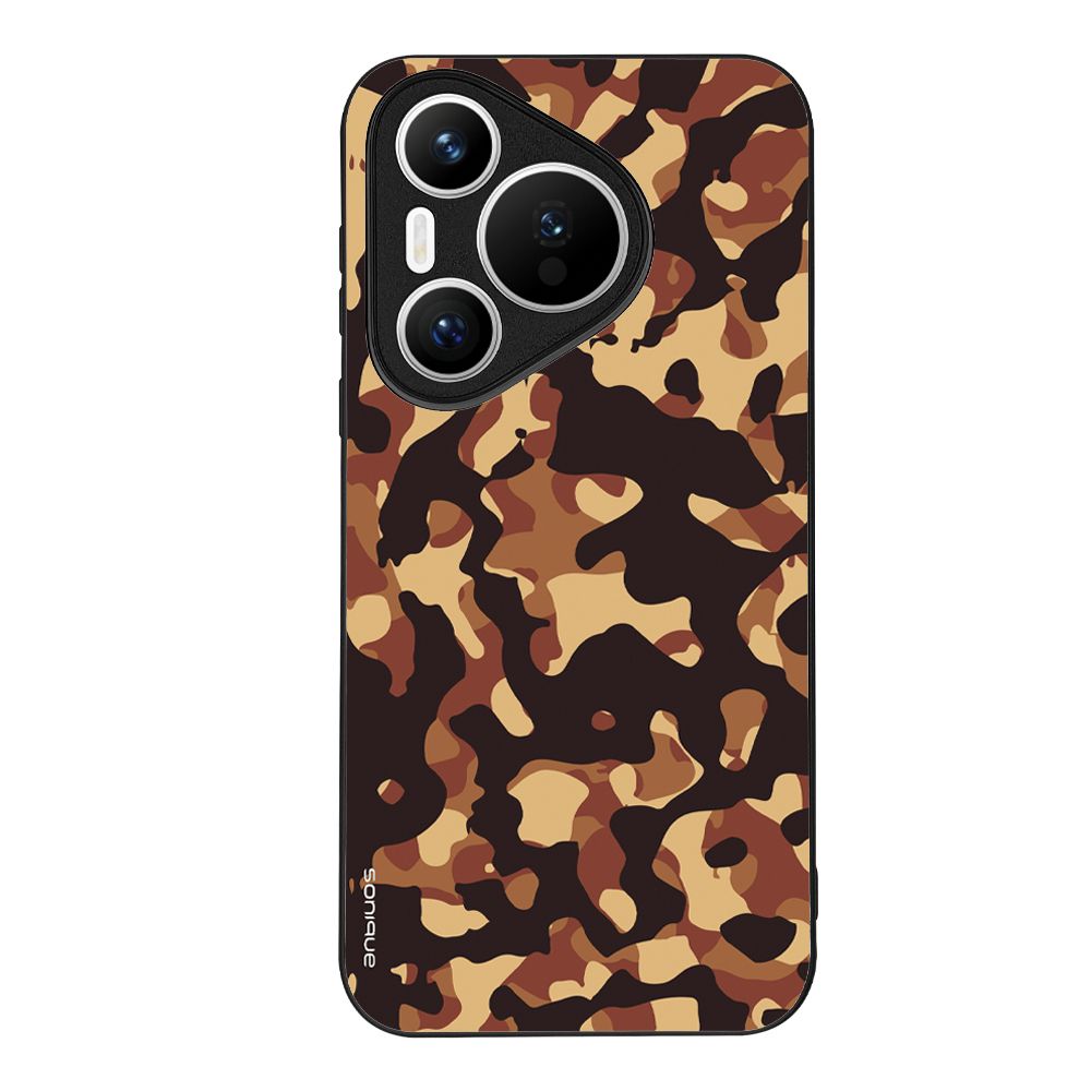 Θήκη Sonique Camouflage Army Series για Huawei Pura 70 Καφέ 01