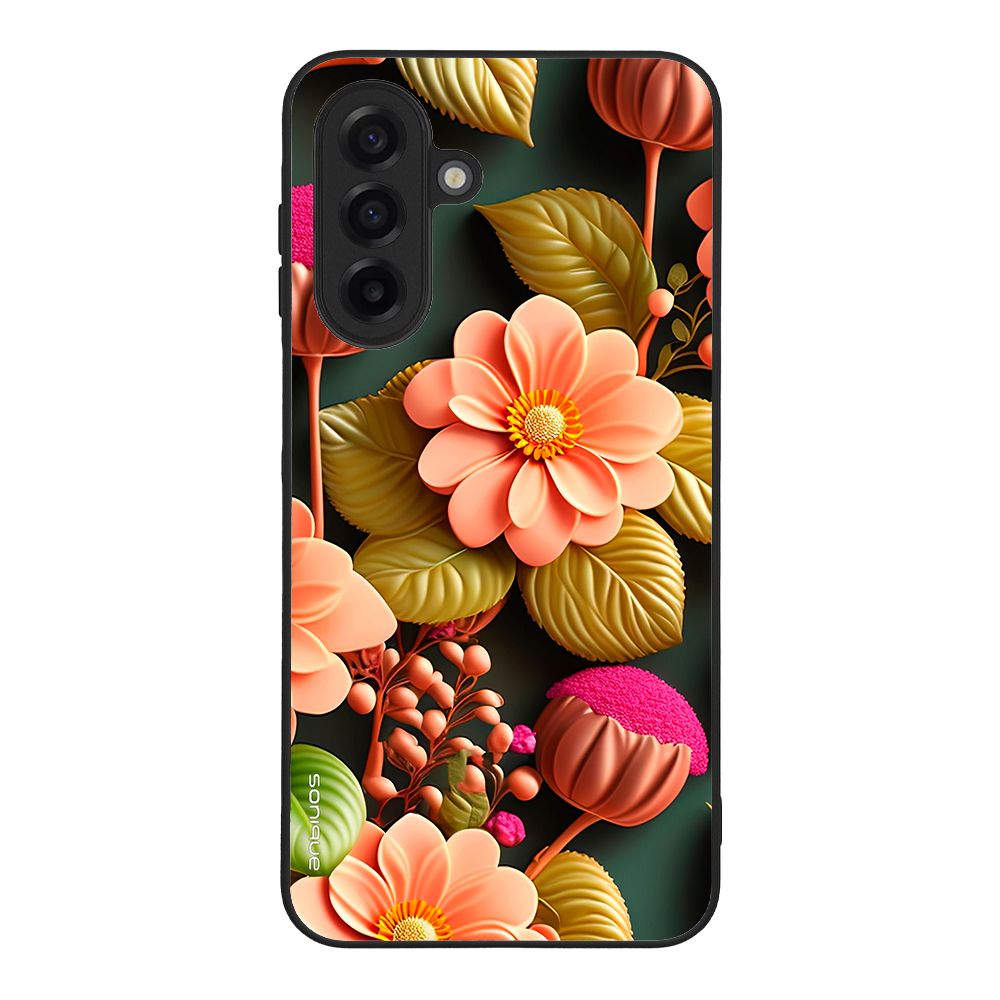 Θήκη Sonique 3D Flower Series για Samsung Galaxy A17 4G / Galaxy A17 5G / Galaxy A18 4G / Galaxy A18 5G Σομόν