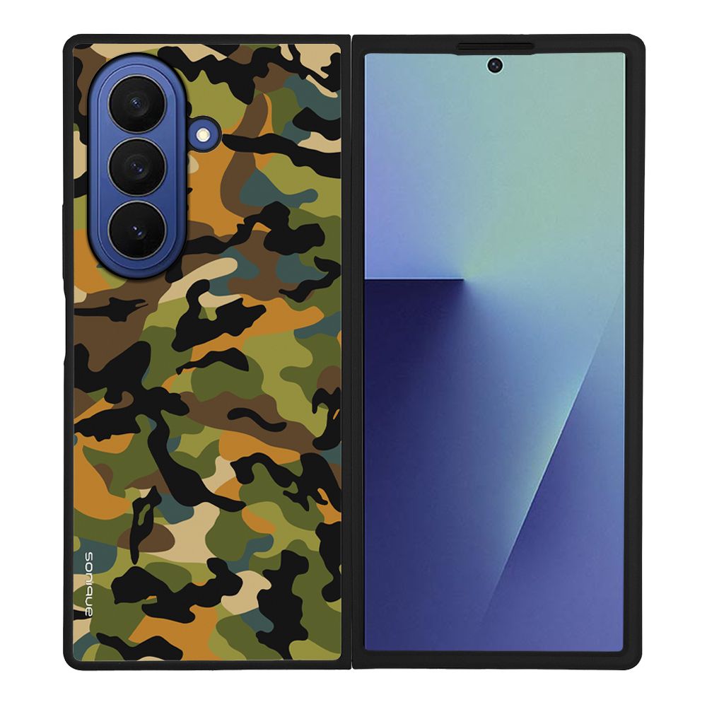 Θήκη Sonique Camouflage Army Series για Samsung Galaxy Z Fold 7 Πράσινο 01