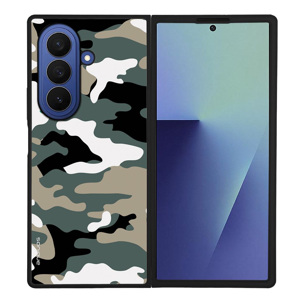 Θήκη Sonique Camouflage Army Series για Samsung Galaxy Z Fold 7 Χακί