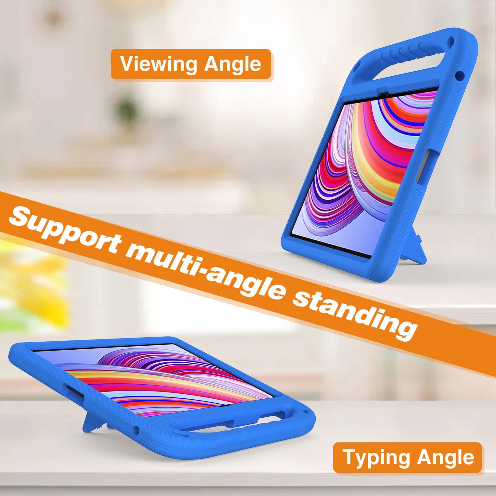 Θήκη Tablet Sonique Jazzy Kidsafe με Χειρολαβή για Xiaomi Redmi Pad Pro 12.1" Μπλέ