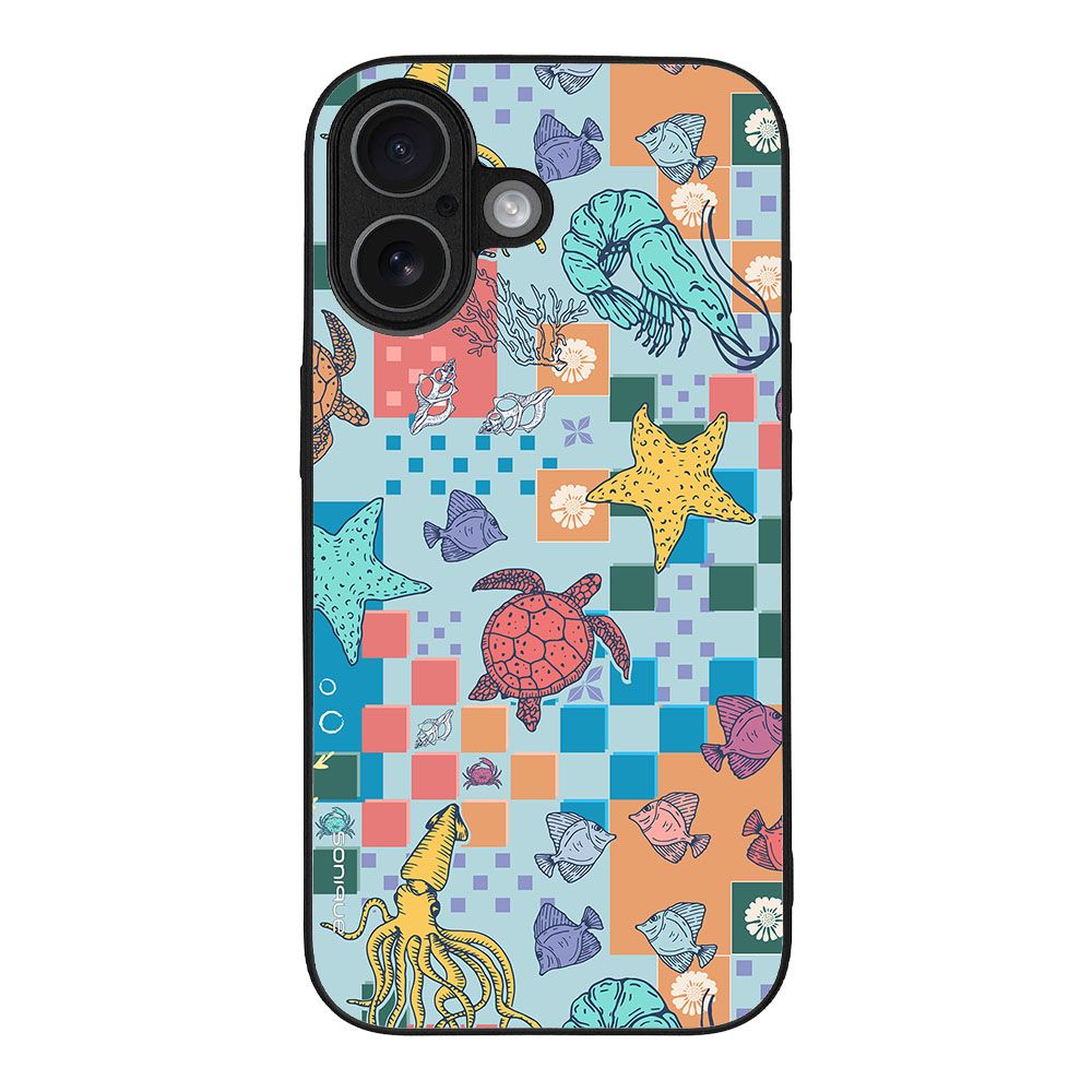 Θήκη Sonique Ocean Series για Apple iPhone 17 Μωσαϊκό