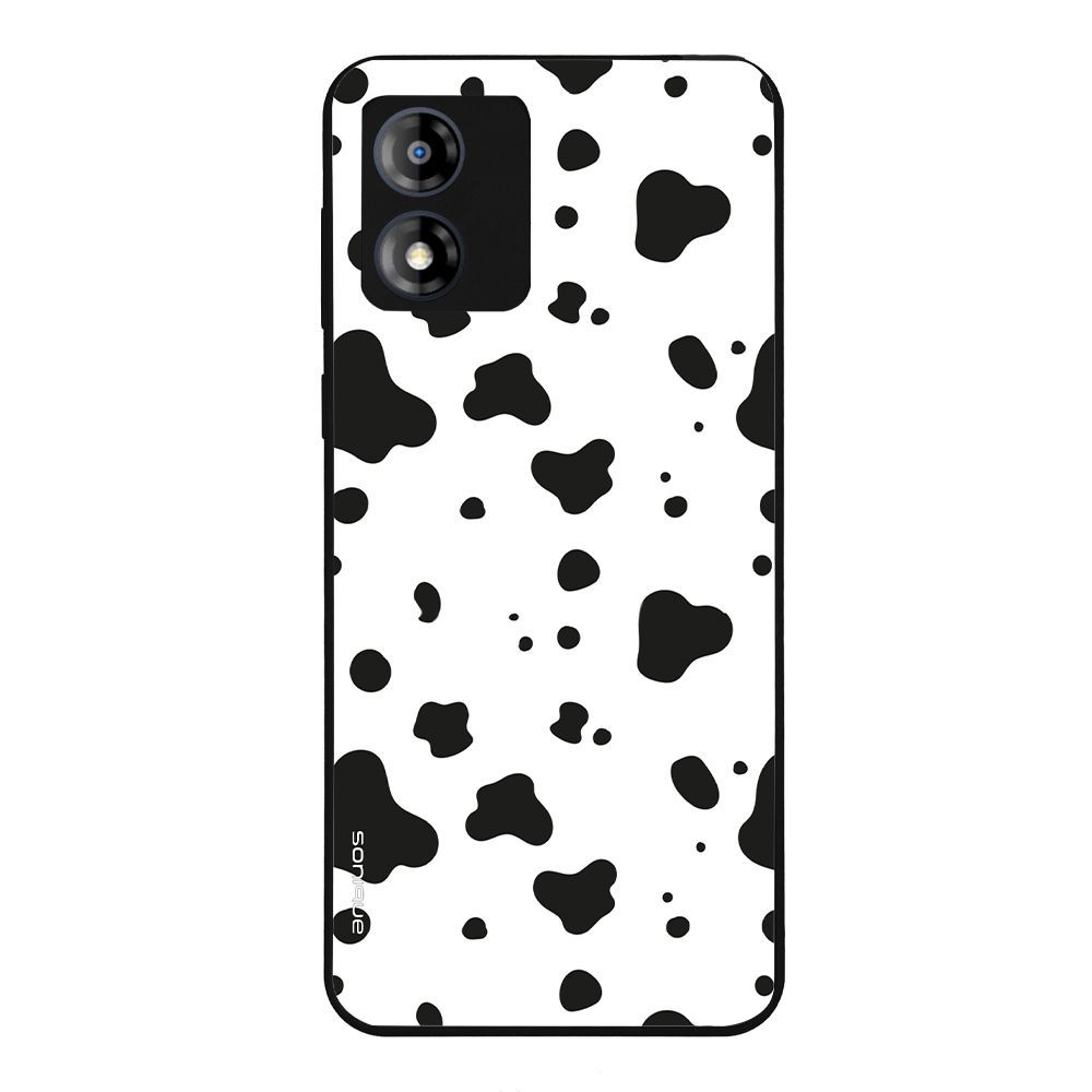 Θήκη Sonique Animal Print Series για Motorola Moto E13 4G Dalmatian