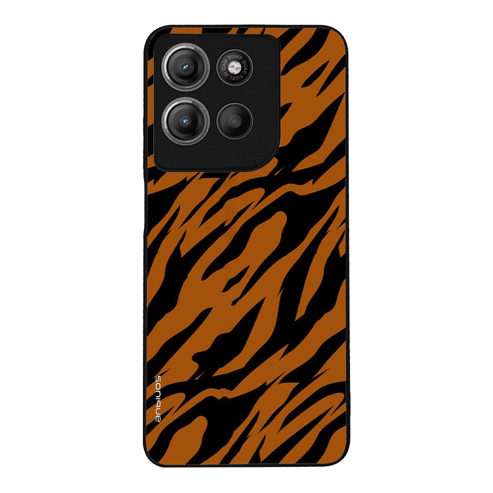 Θήκη Sonique Animal Print Series για Motorola Moto G15 4G / Moto G15 Power / Moto G17 5G / Moto G17 Power 5G Tiger 01