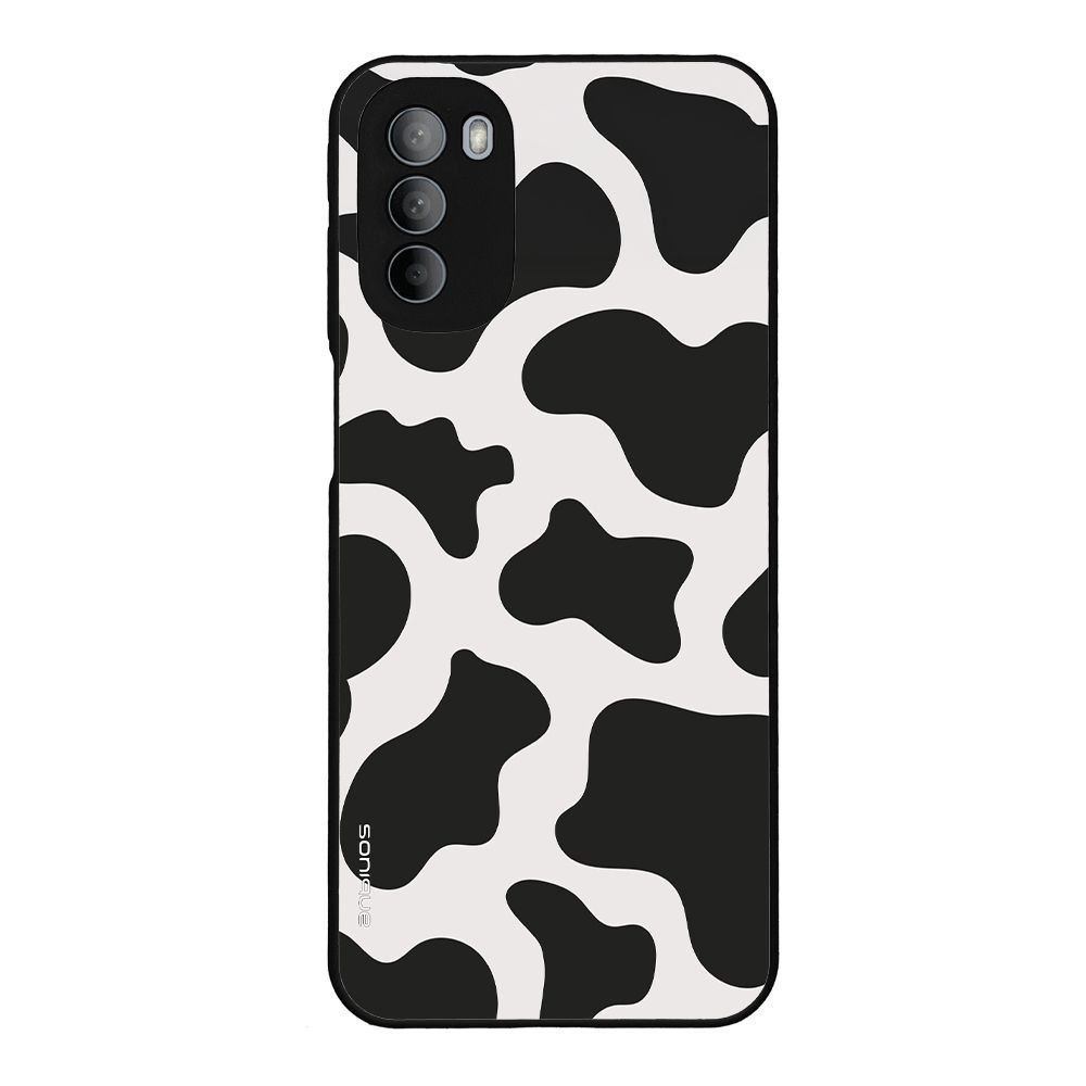 Θήκη Sonique Animal Print Series για Motorola Moto G31 4G / Moto G41 4G Cow 01