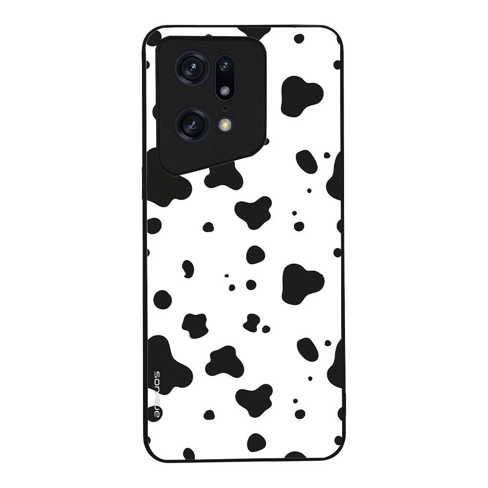 Θήκη Sonique Animal Print Series για Oppo Find X5 Pro 5G Dalmatian