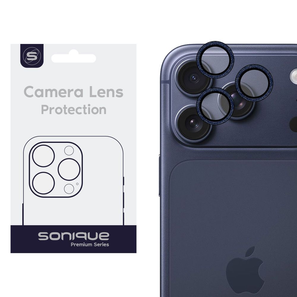 Camera Protection Sonique Glitter Lens Pro Apple iPhone 17 Pro / iPhone 17 Pro Max Blue