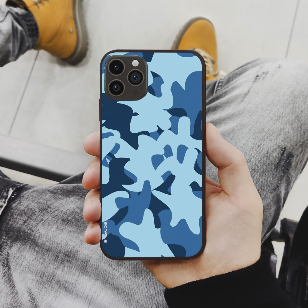 Θήκη Sonique Camouflage Army Series για Samsung Galaxy S25 FE Μπλε