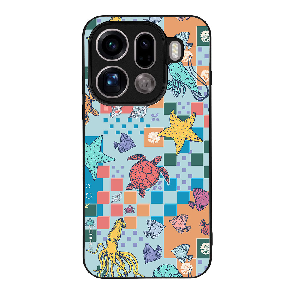 Θήκη Sonique Ocean Series για Oppo Find X9 Pro 5G Μωσαϊκό