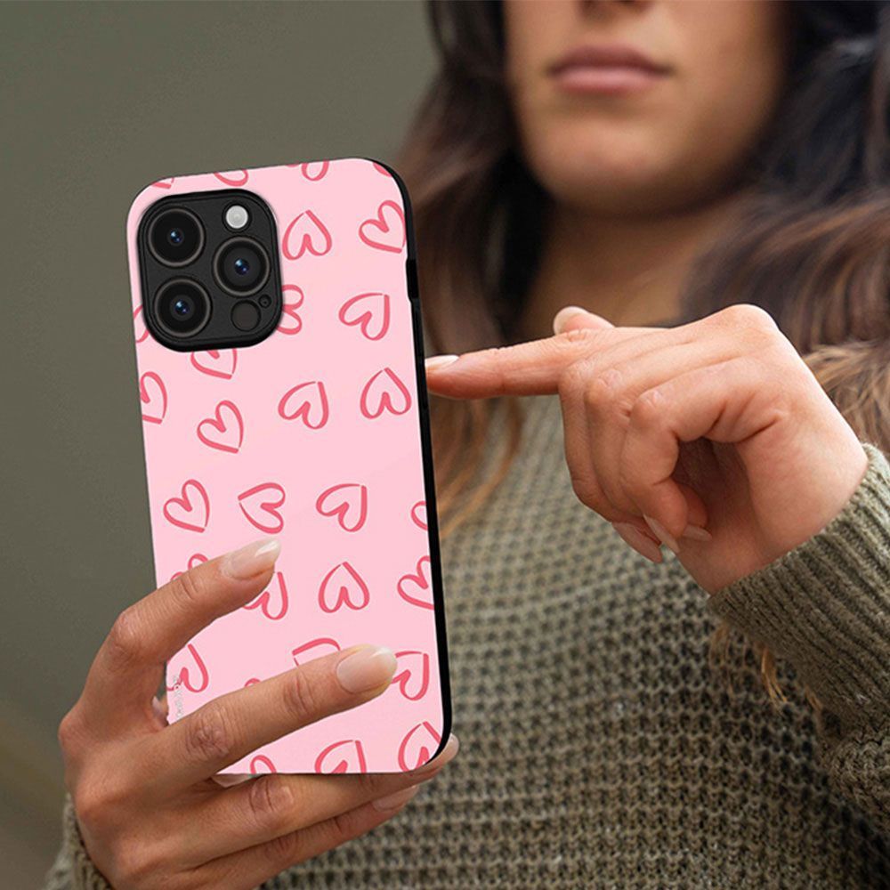 Θήκη Sonique Heart Series για Nothing Phone 3a Ροζ