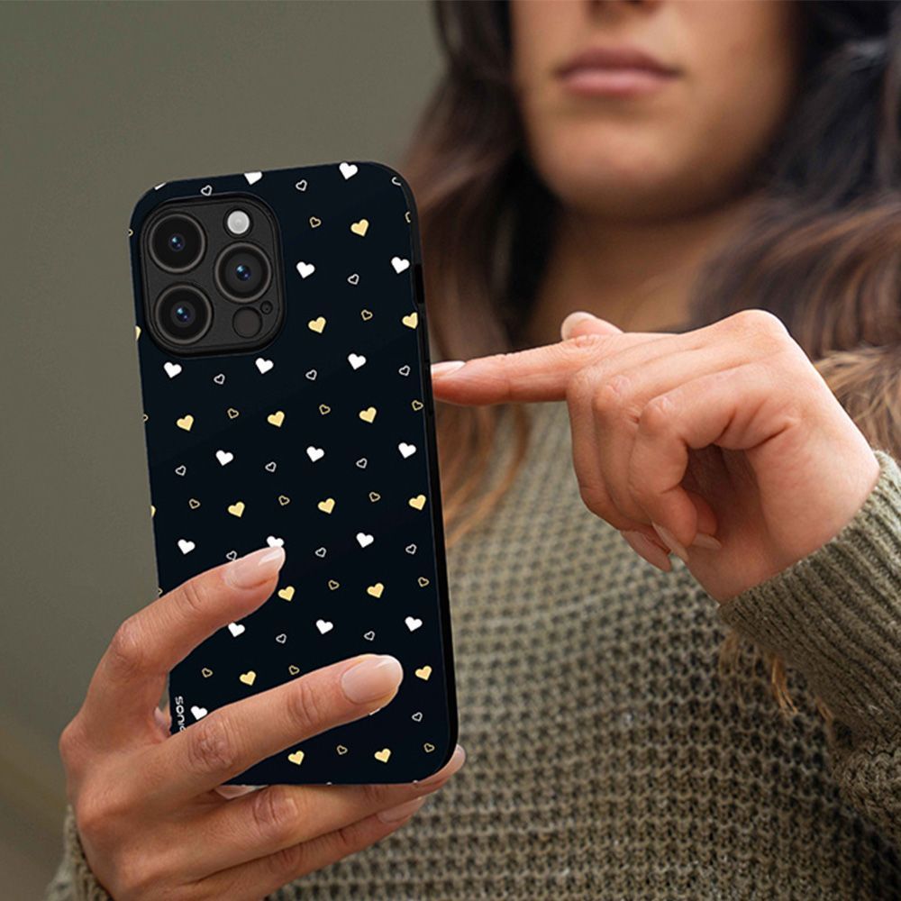 Θήκη Sonique Heart Series για Nothing Phone 3a Pro Μαύρο 01