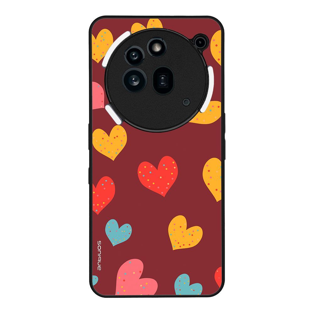 Θήκη Sonique Heart Series για Nothing Phone 3a Pro Μπορντώ